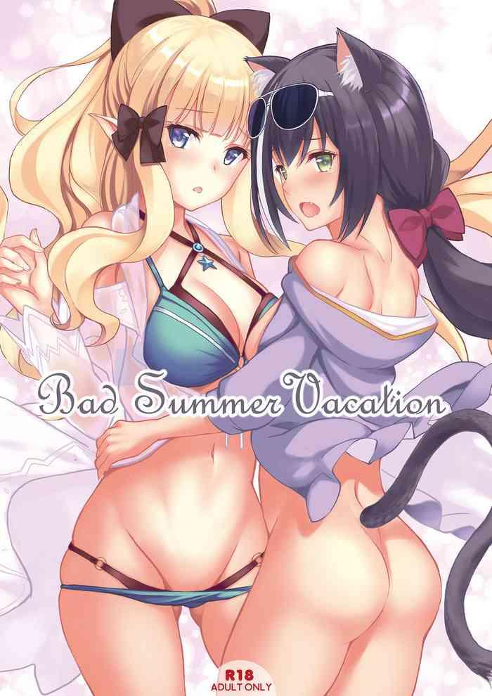 Lolicon Bad Summer Vacation- Princess connect hentai Facial