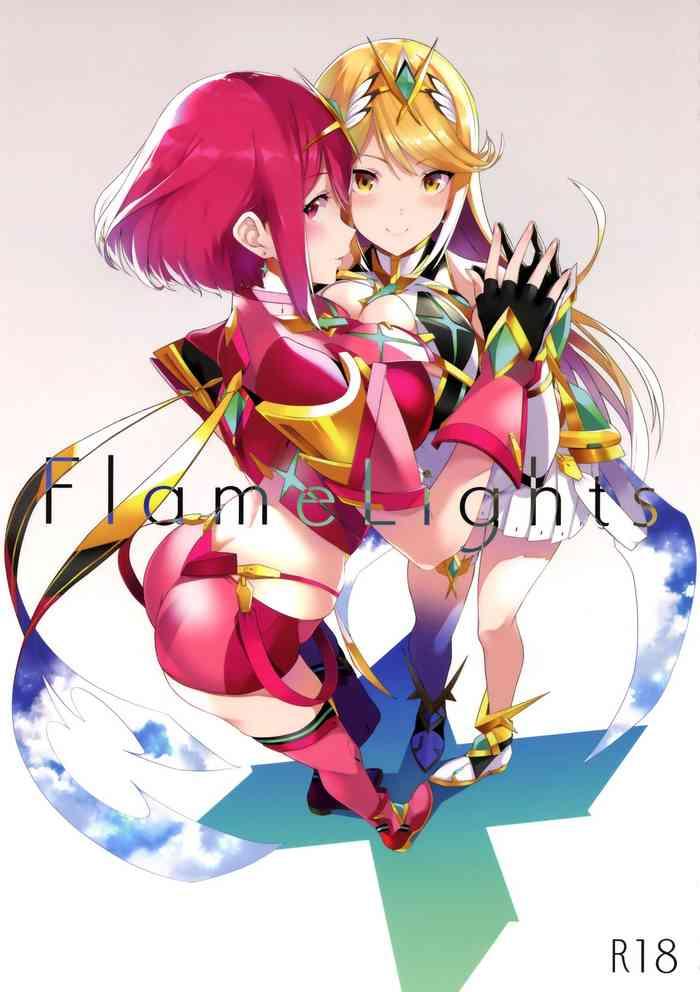HD FlameLights- Xenoblade chronicles 2 hentai School Uniform