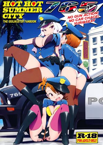 Three Some Hot Hot Summer City 765- The idolmaster hentai Doggy Style