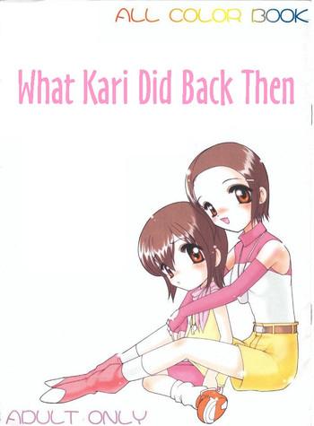 Big breasts Hikari-chan To Issho | What Kari Did Back Then- Digimon adventure hentai Doggy Style