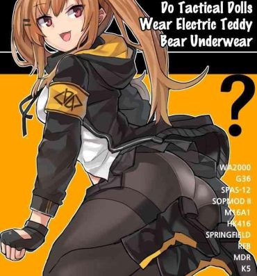 Dominate Do Tactical Dolls Wear Electric Teddy Bear Underwear?- Girls frontline hentai Strap On