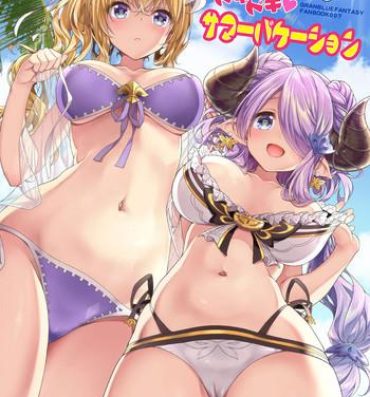 Harcore Narmaya & Jeanne to Dokidoki Summer Vacation | Narmaya & Jeanne's Passionate Summer- Granblue fantasy hentai Goth